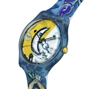 Swatch Chagall's Blue Circus Watch